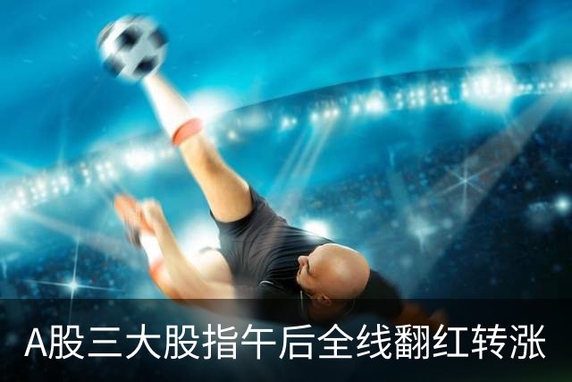 A股三大股指午后全线翻红转涨